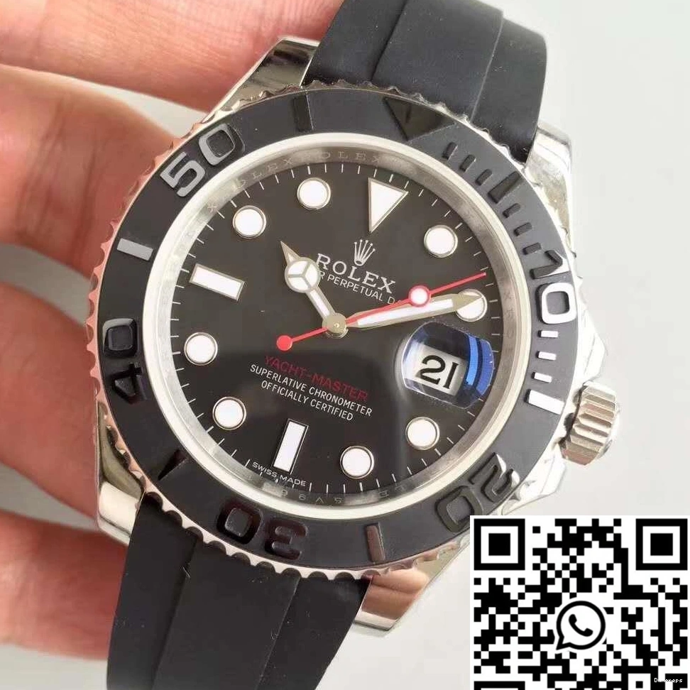 Steel Custom Rolex Master AR Case 116655 Stainless 40mm Factory Yacht 0126